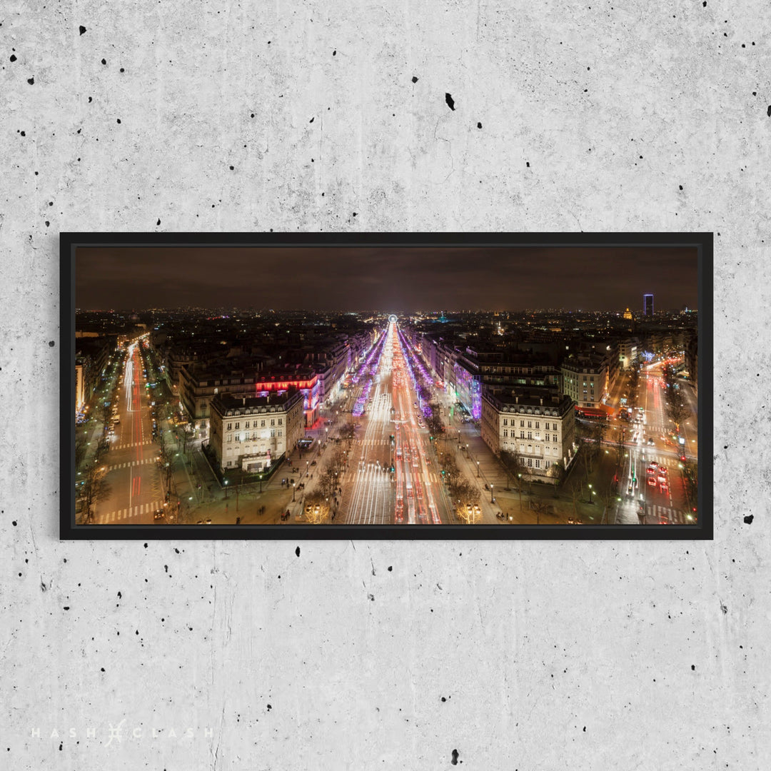 Digital art - Paris at Night - Chadli - HashClash