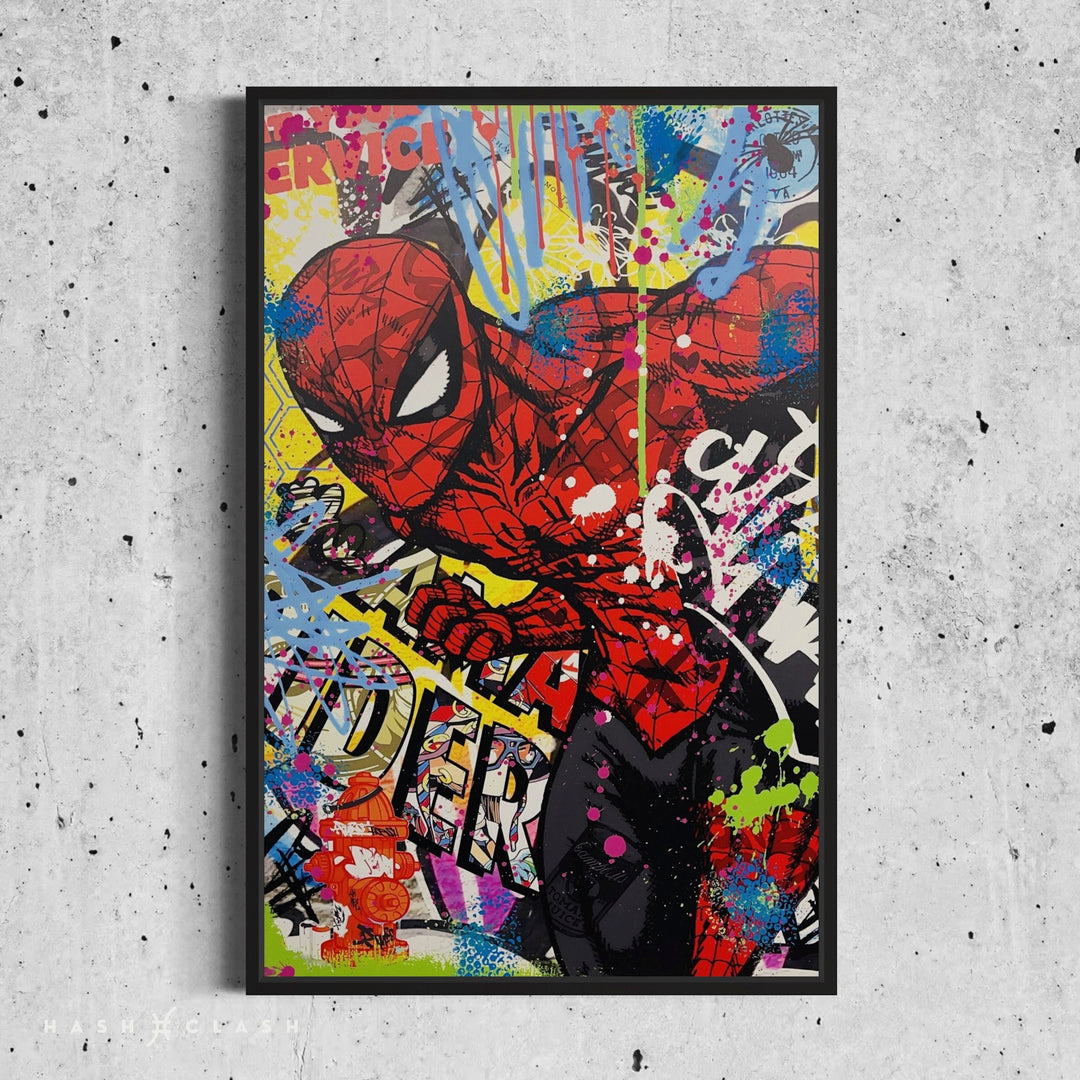 Street art - The Amazing Spiderman - NOBLE$$ - HashClash