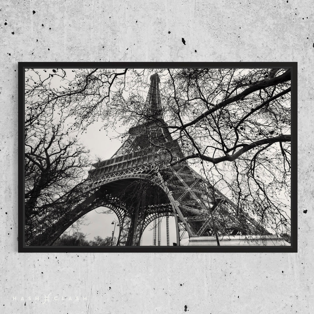 Digital art - Black Eiffel - Chadli - HashClash