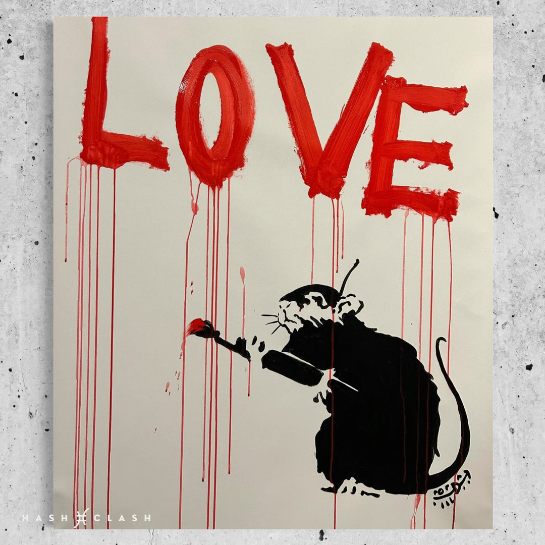 Street art - Love is The Answer - Freda People - HashClash